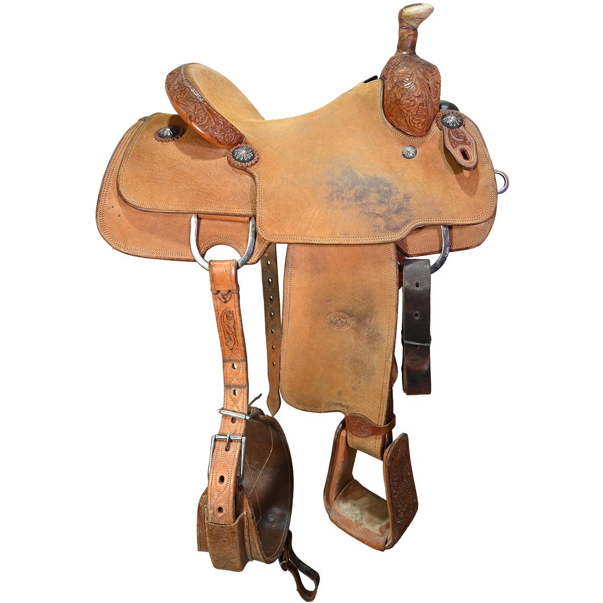 Used 14.5" Tomahawk Team Roping Saddle