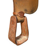 Used 14.5" Tomahawk Team Roping Saddle