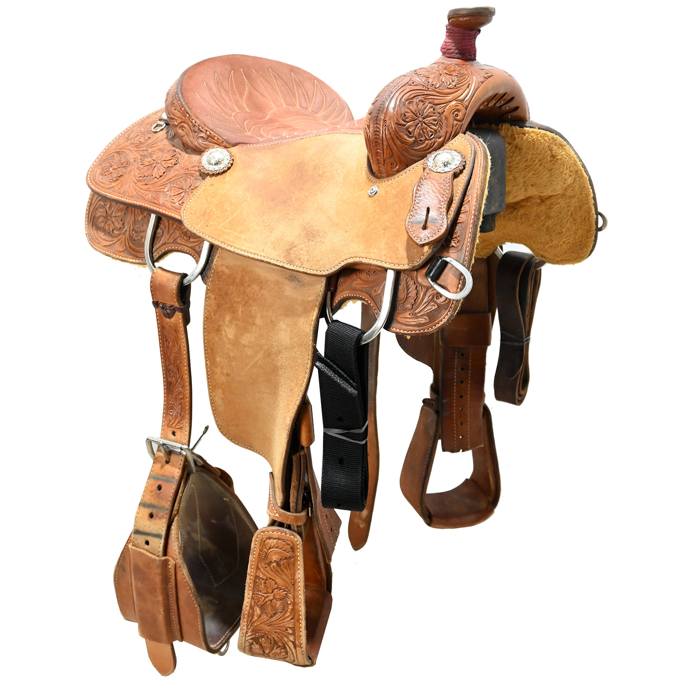 Used 14.5" Tod Slone Calf Roping Saddle