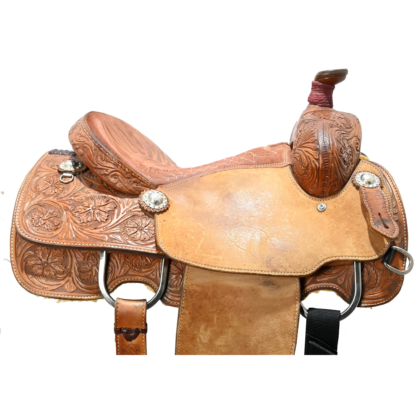 Used 14.5" Tod Slone Calf Roping Saddle