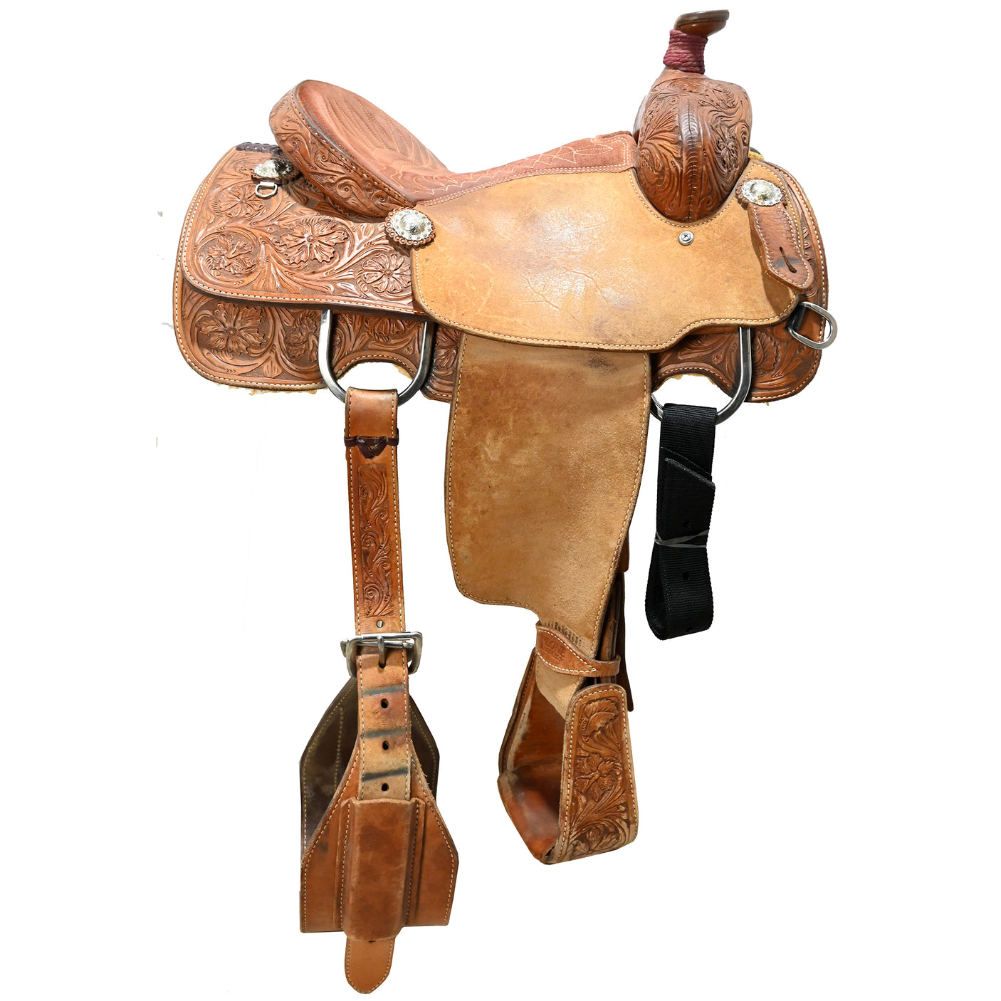Used 14.5" Tod Slone Calf Roping Saddle