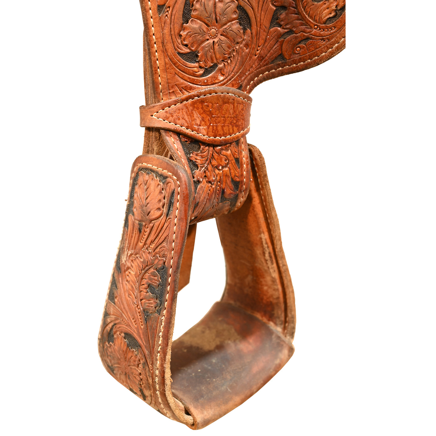 SOLD! Used 14.5" Tod Slone Trophy Team Roping Saddle