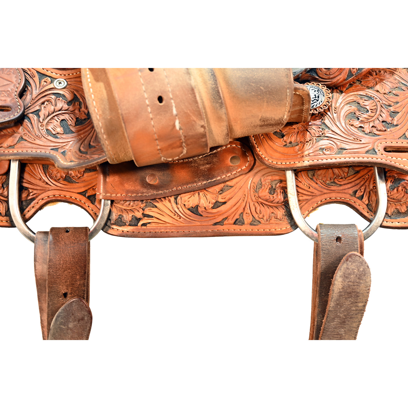 SOLD! Used 14.5" Tod Slone Trophy Team Roping Saddle