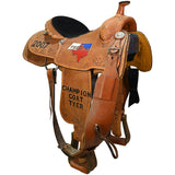 Used 14.5" Twister Trophy Team Roping Saddle