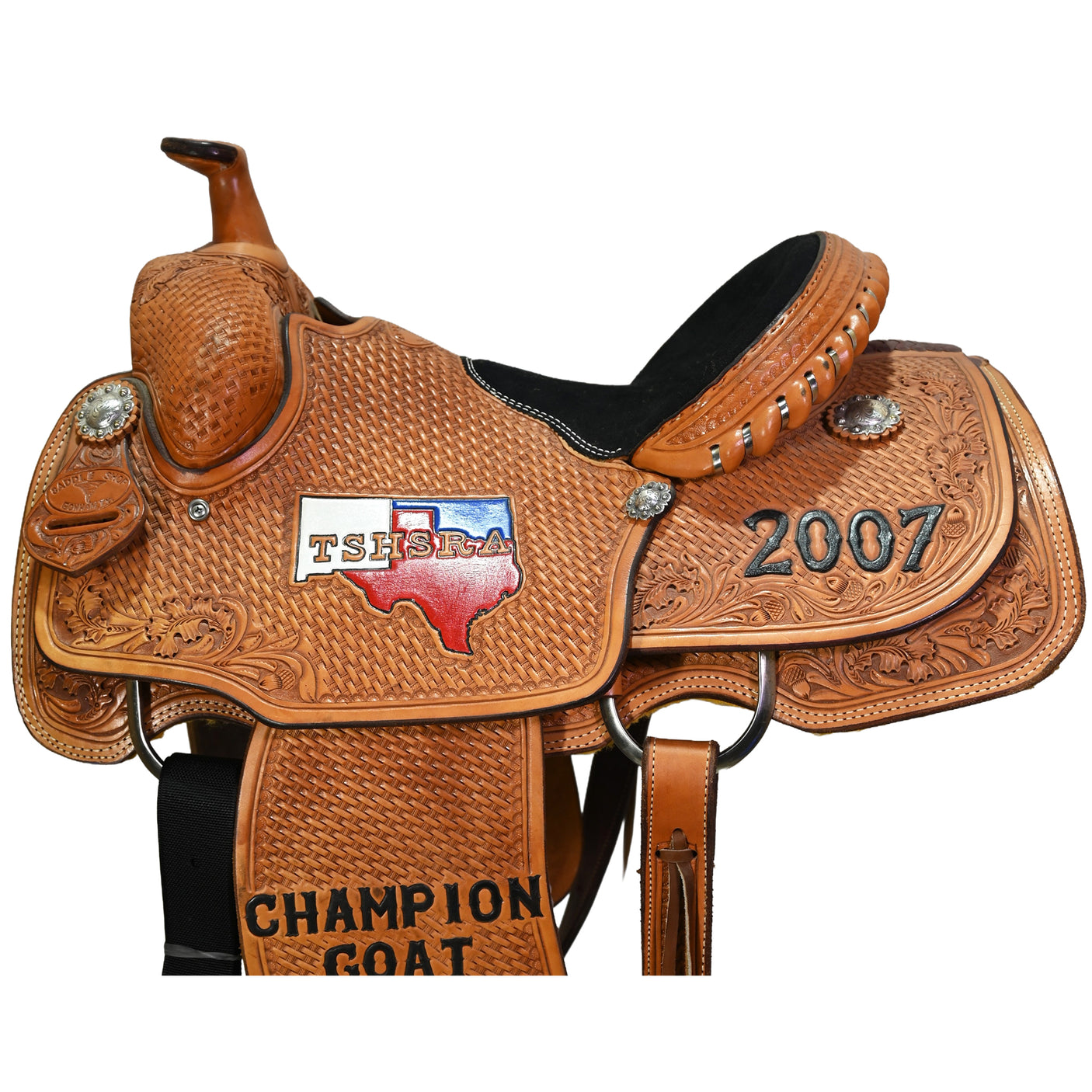 Used 14.5" Twister Trophy Team Roping Saddle