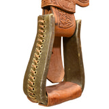 Used 14.5" Twister Trophy Team Roping Saddle