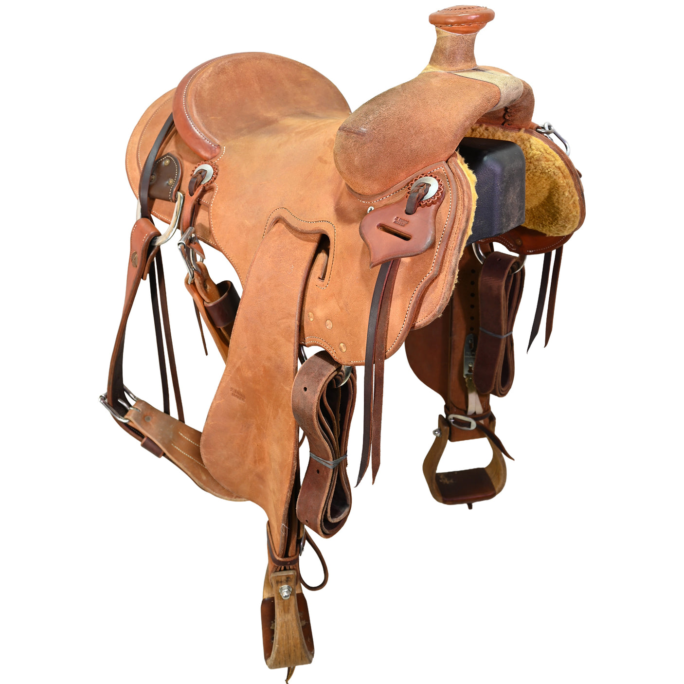 Used 14.5" Zach Diggs Ranch Saddle