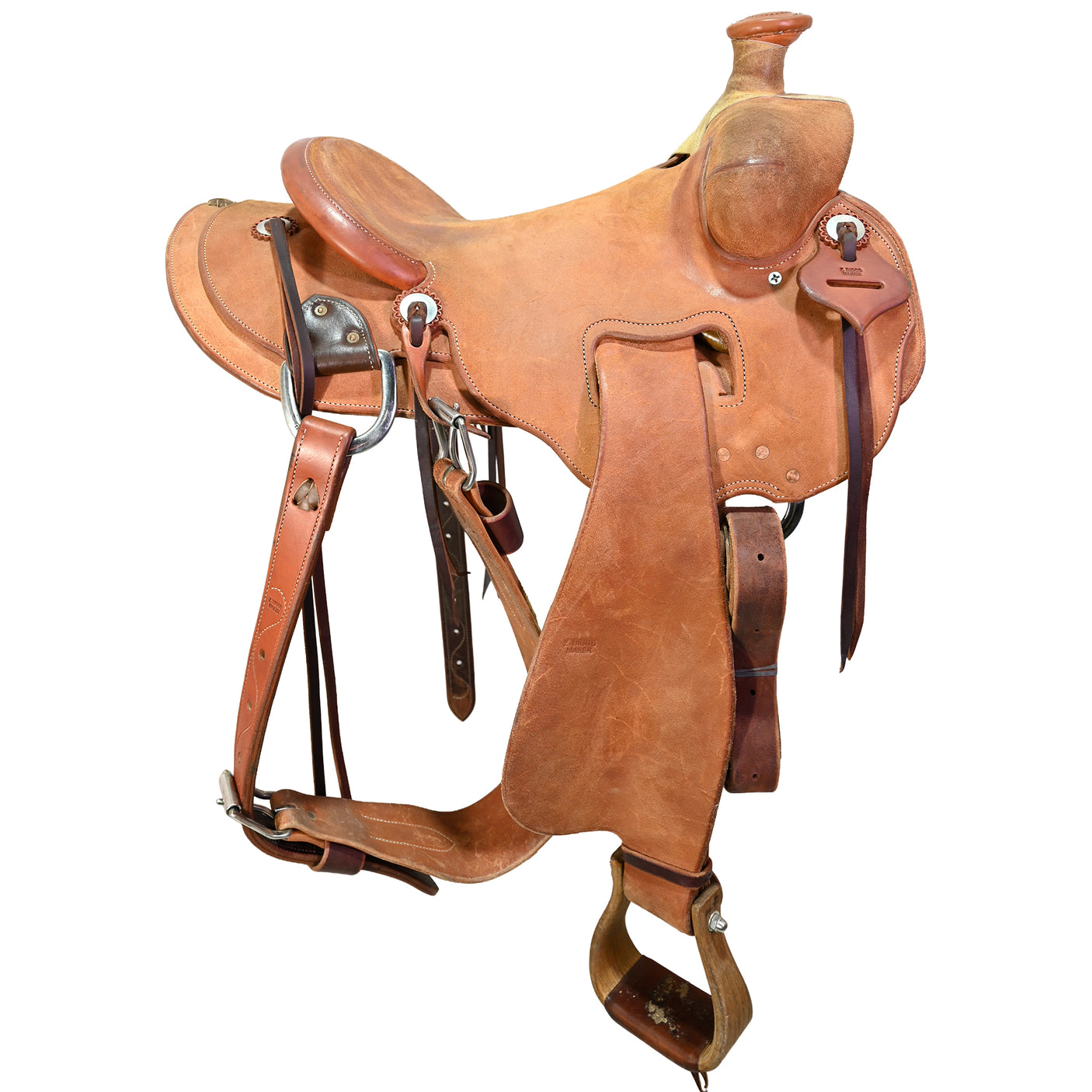 Used 14.5" Zach Diggs Ranch Saddle