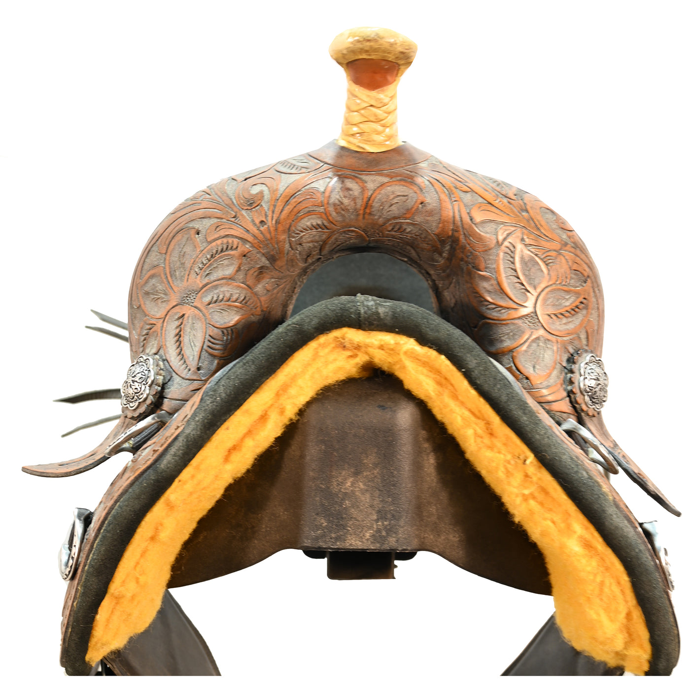 SOLD! Used 14" Bob Marshal Treeless Barrel Racing Saddle