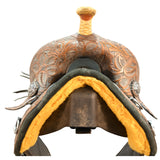 SOLD! Used 14" Bob Marshal Treeless Barrel Racing Saddle