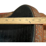 Used 14" Cactus Champion Trophy Team Roping Saddle