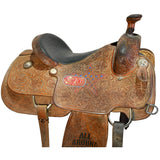 Used 14" Cactus Champion Trophy Team Roping Saddle