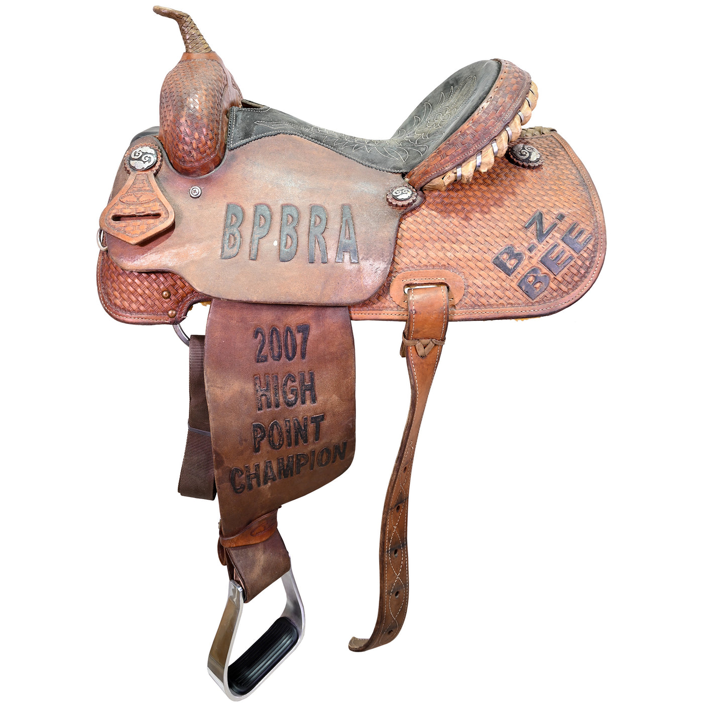 Used 14" Cowboy Classic Trophy Barrel Racing Saddle
