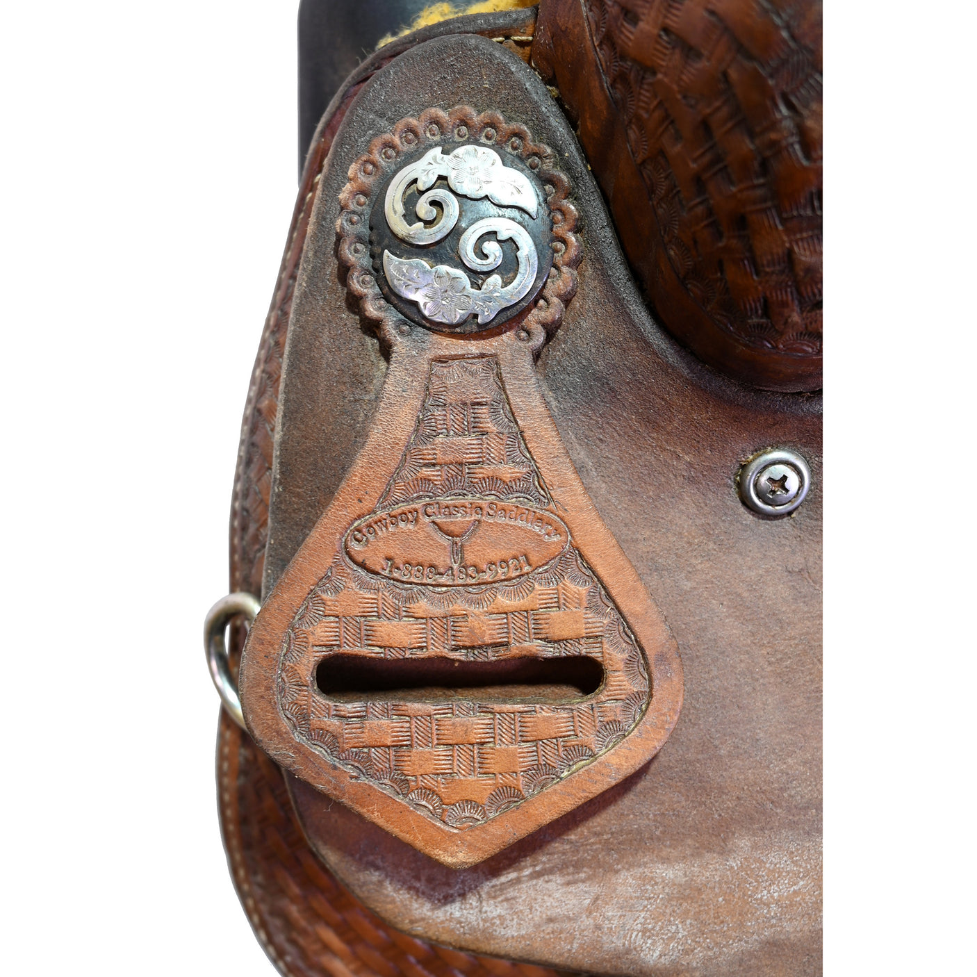 Used 14" Cowboy Classic Trophy Barrel Racing Saddle