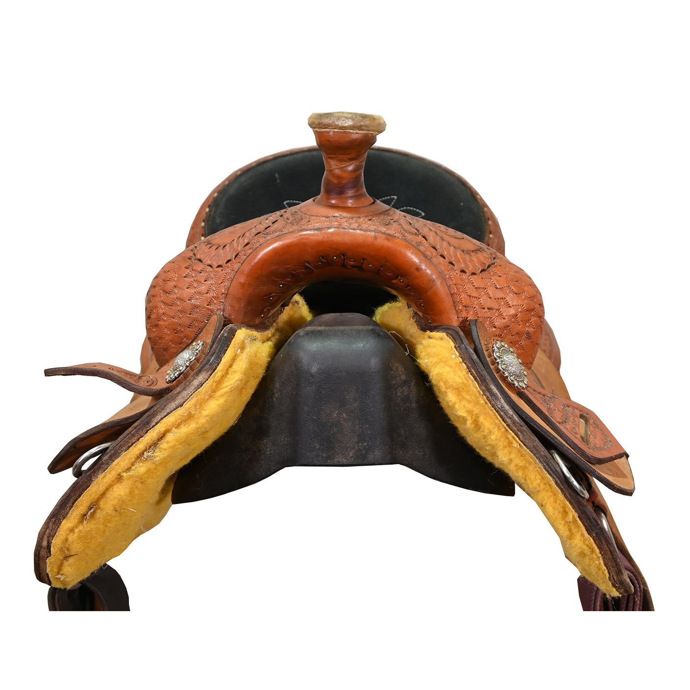 Used 14" Cowboy Classic Trophy Team Roping Saddle