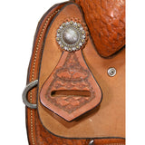 Used 14" Cowboy Classic Trophy Team Roping Saddle
