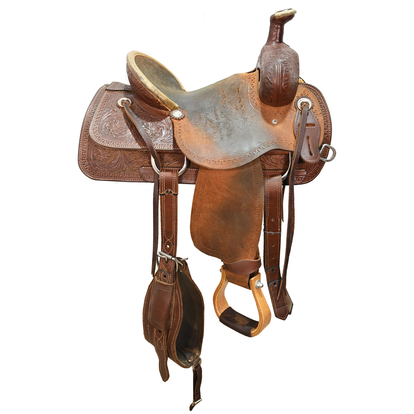 Used 14" Corriente Ranch Saddle