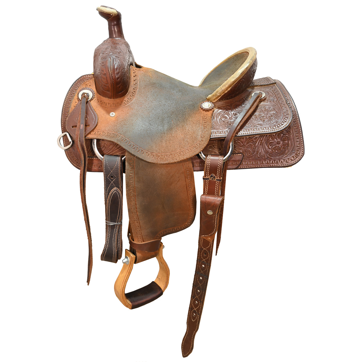 Used 14" Corriente Ranch Saddle