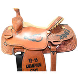 Used 14" Cowboy Classic Trophy Team Roping Saddle