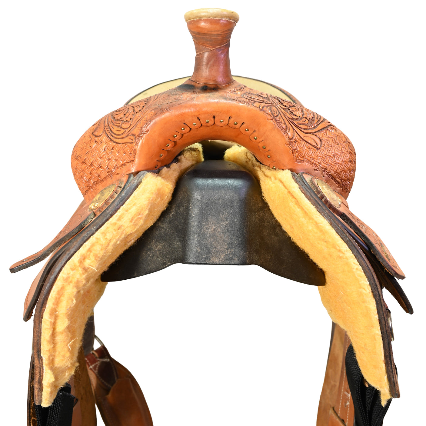 Used 14" Cowboy Classic Trophy Team Roping Saddle