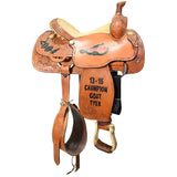 Used 14" Cowboy Classic Trophy Team Roping Saddle
