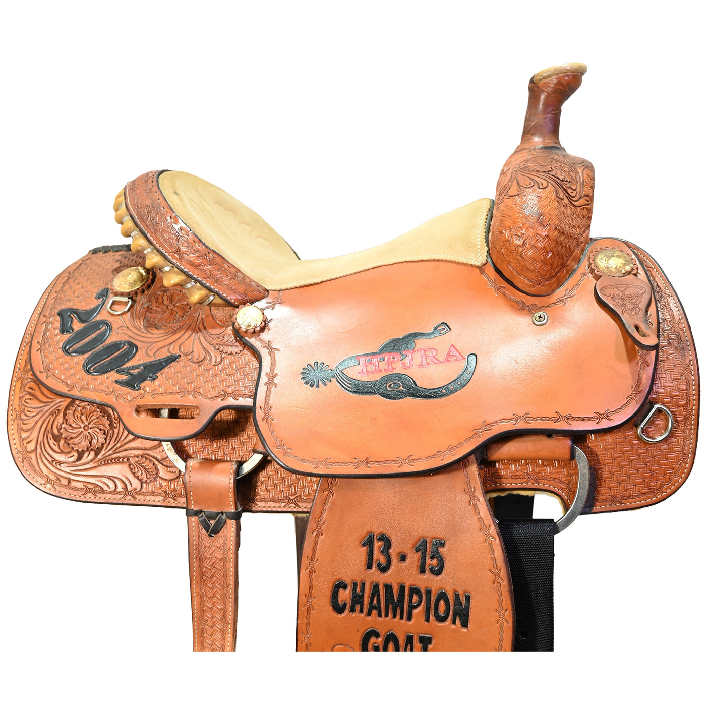 Used 14" Cowboy Classic Trophy Team Roping Saddle