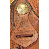 Used 14" Cowboy Classic Trophy Team Roping Saddle