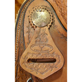 Used 14" Cowboy Classic Trophy Team Roping Saddle