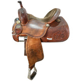 Used 14" Martin Crown C Barrel Racing Saddle