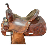 Used 14" Martin Crown C Barrel Racing Saddle
