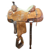 Used 14" FC Selas Calf Roping Saddle