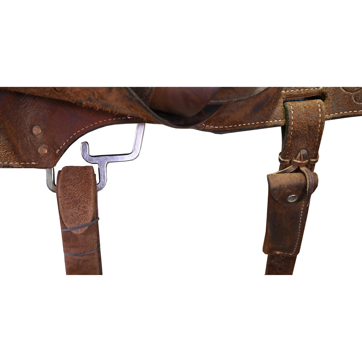 Used 14" Double J Pro Barrel Racing Saddle