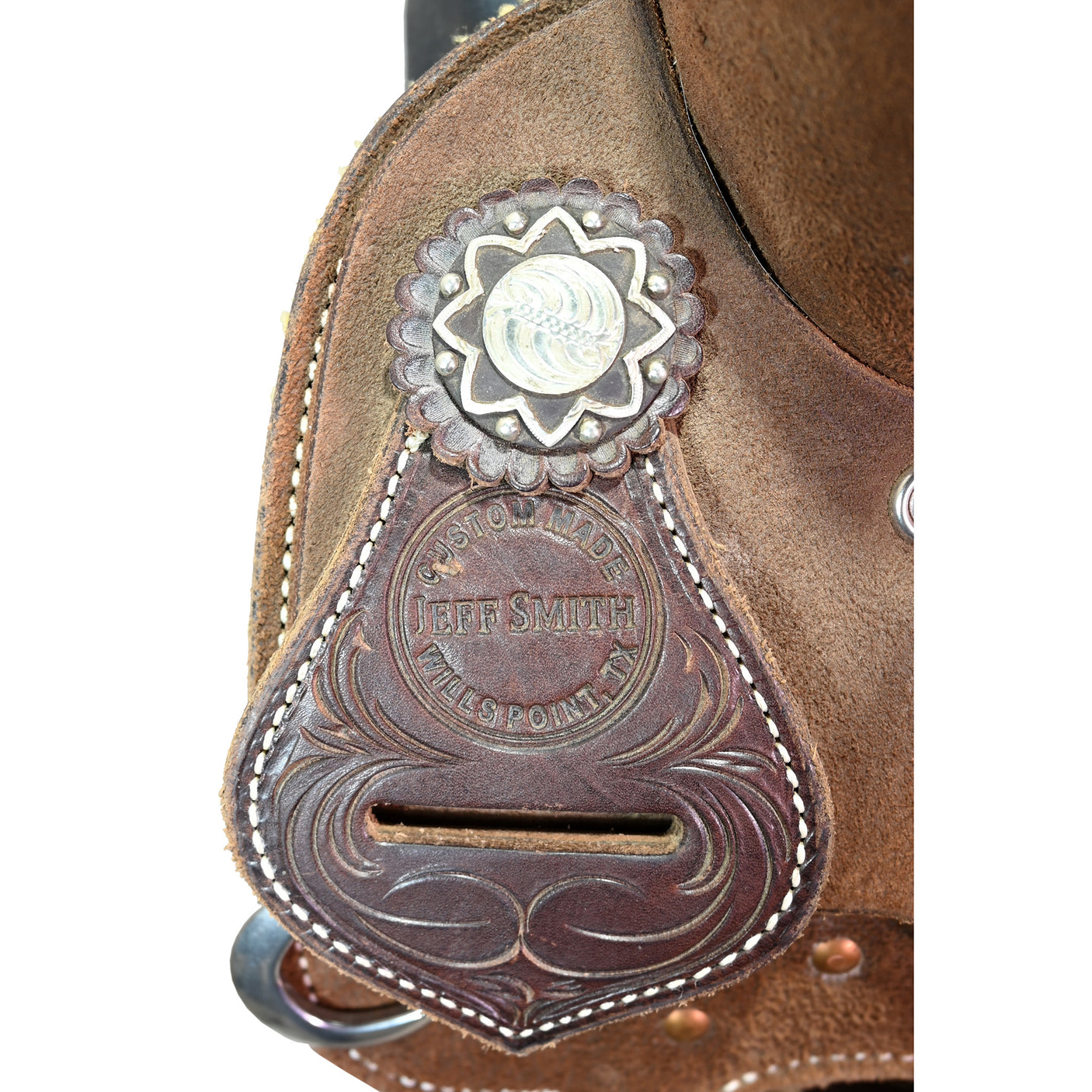 Used 14" Jeff Smith Barrel Racing Saddle