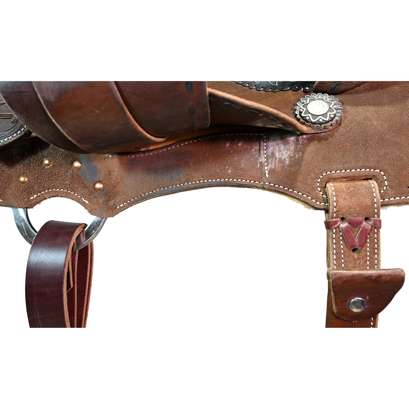 Used 14" Jeff Smith Barrel Racing Saddle