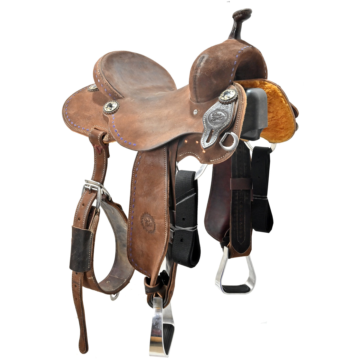 Used 14" Jeff Smith Jackie Ganter Barrel Saddle