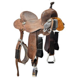 Used 14" Jeff Smith Jackie Ganter Barrel Saddle
