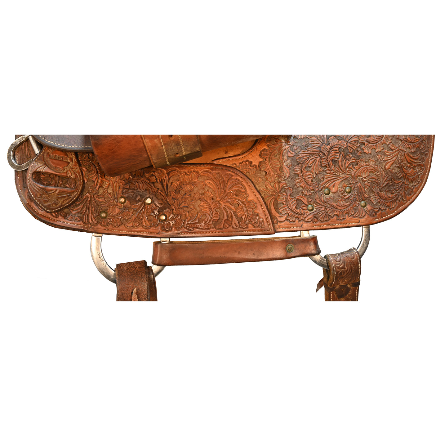 Used 14" Jim Taylor Team Roping Saddle