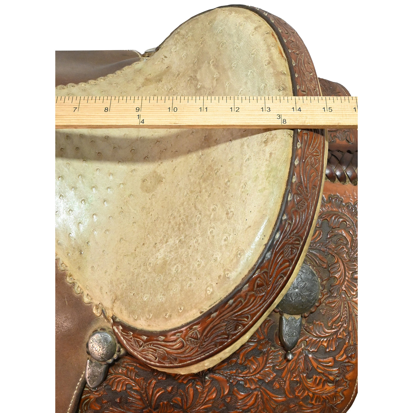 Used 14" Jim Taylor Team Roping Saddle