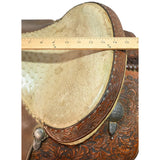 Used 14" Jim Taylor Team Roping Saddle