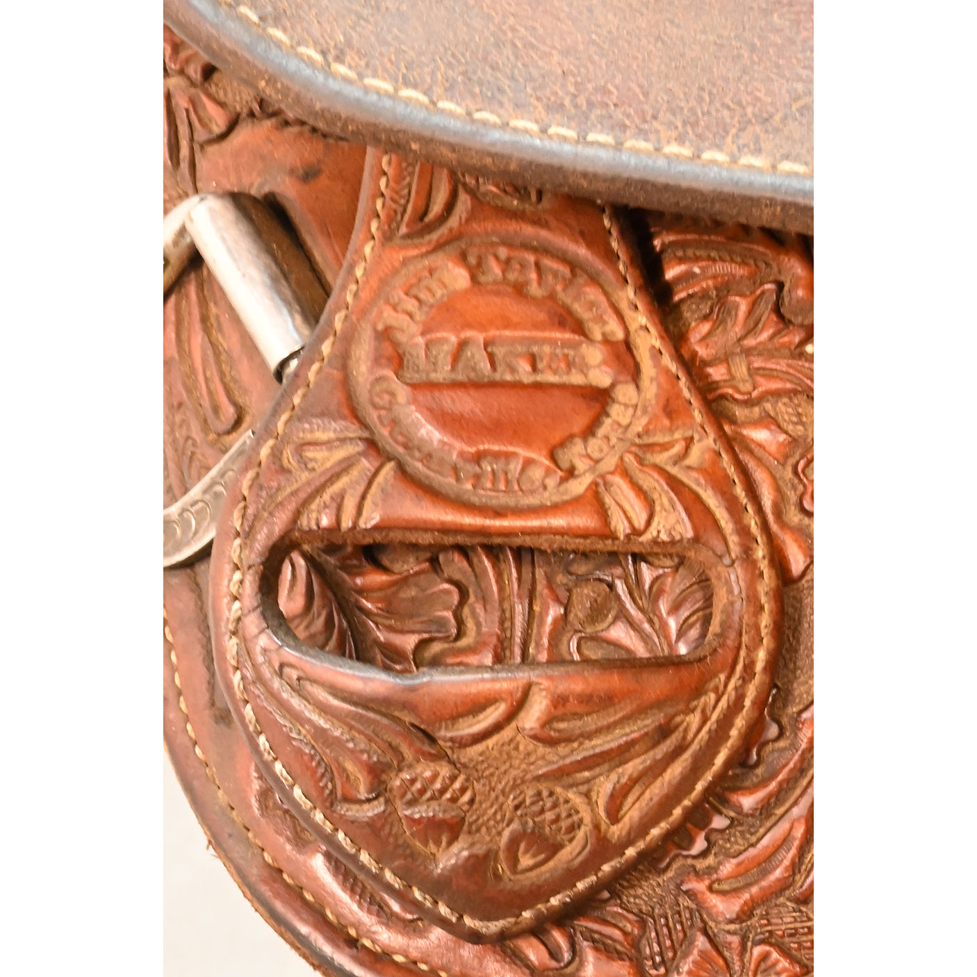 Used 14" Jim Taylor Team Roping Saddle