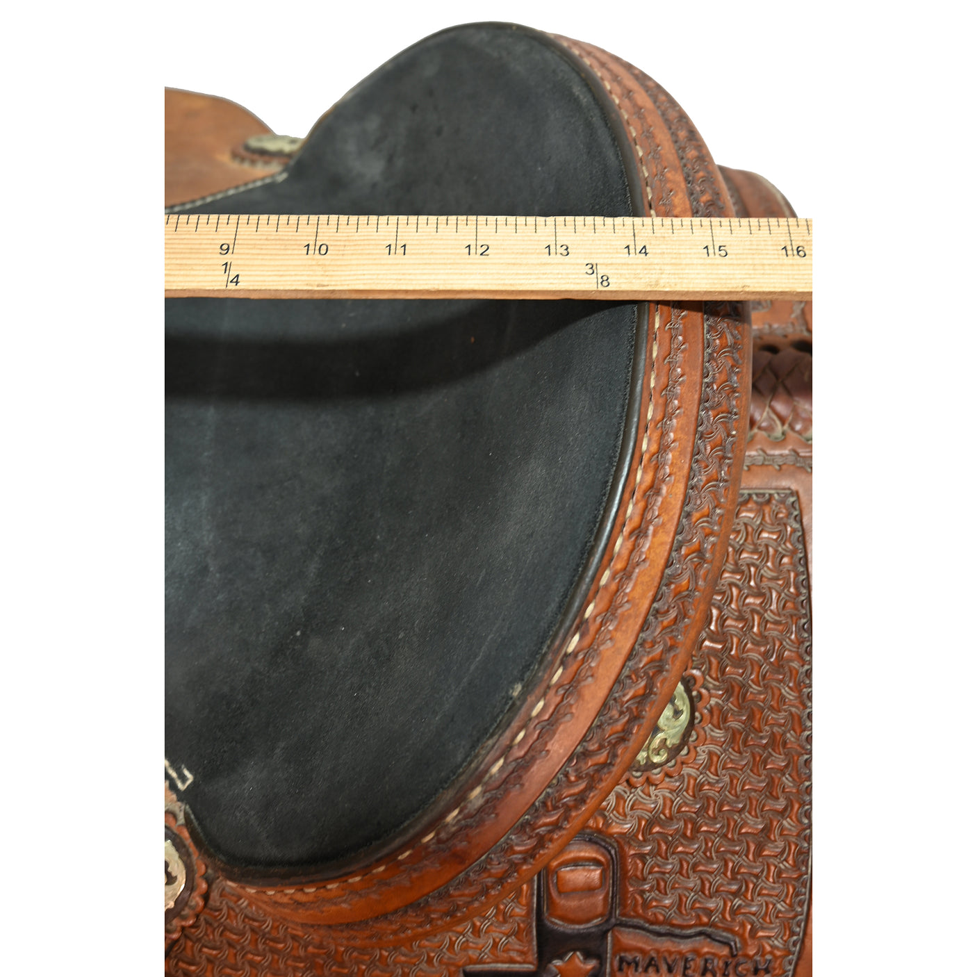 SOLD! Used 14" Lazy L by Coats Trophy Barrel Saddle