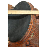 SOLD! Used 14" Lazy L by Coats Trophy Barrel Saddle