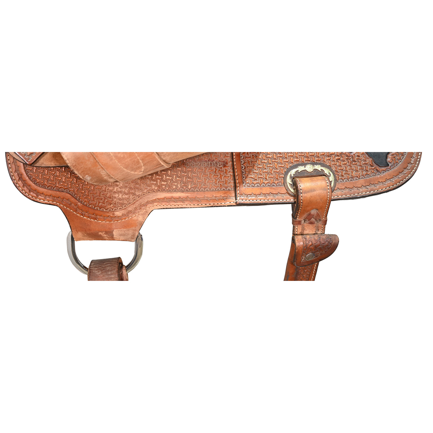 SOLD! Used 14" Lazy L by Coats Trophy Barrel Saddle