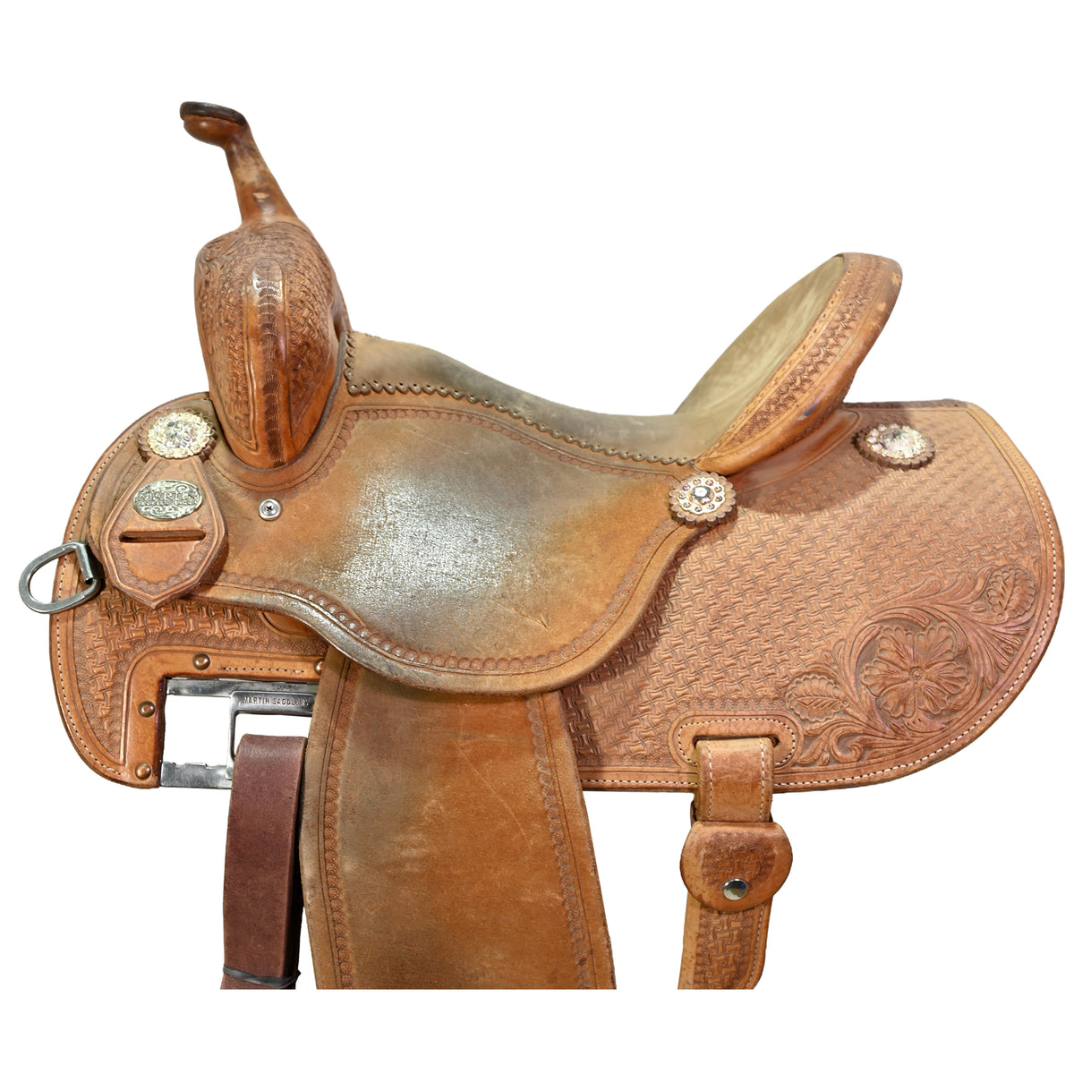 Used 14" Martin Barrel Racing Saddle