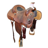 SOLD! Used 14" NRS Pro Series Team Roping Saddle