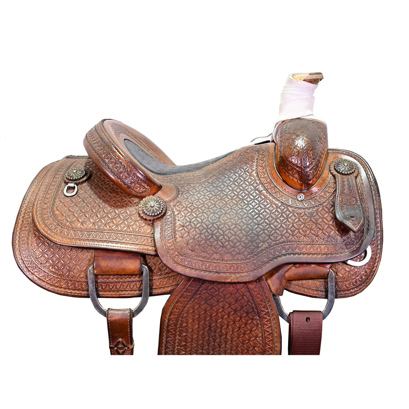 SOLD! Used 14" NRS Pro Series Team Roping Saddle