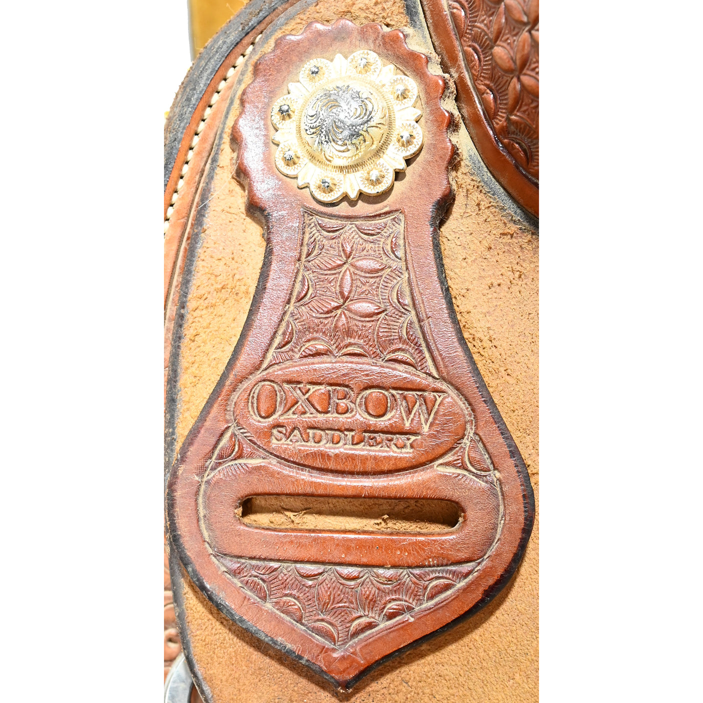 SOLD! Used 14" Oxbow Calf Roping Saddle