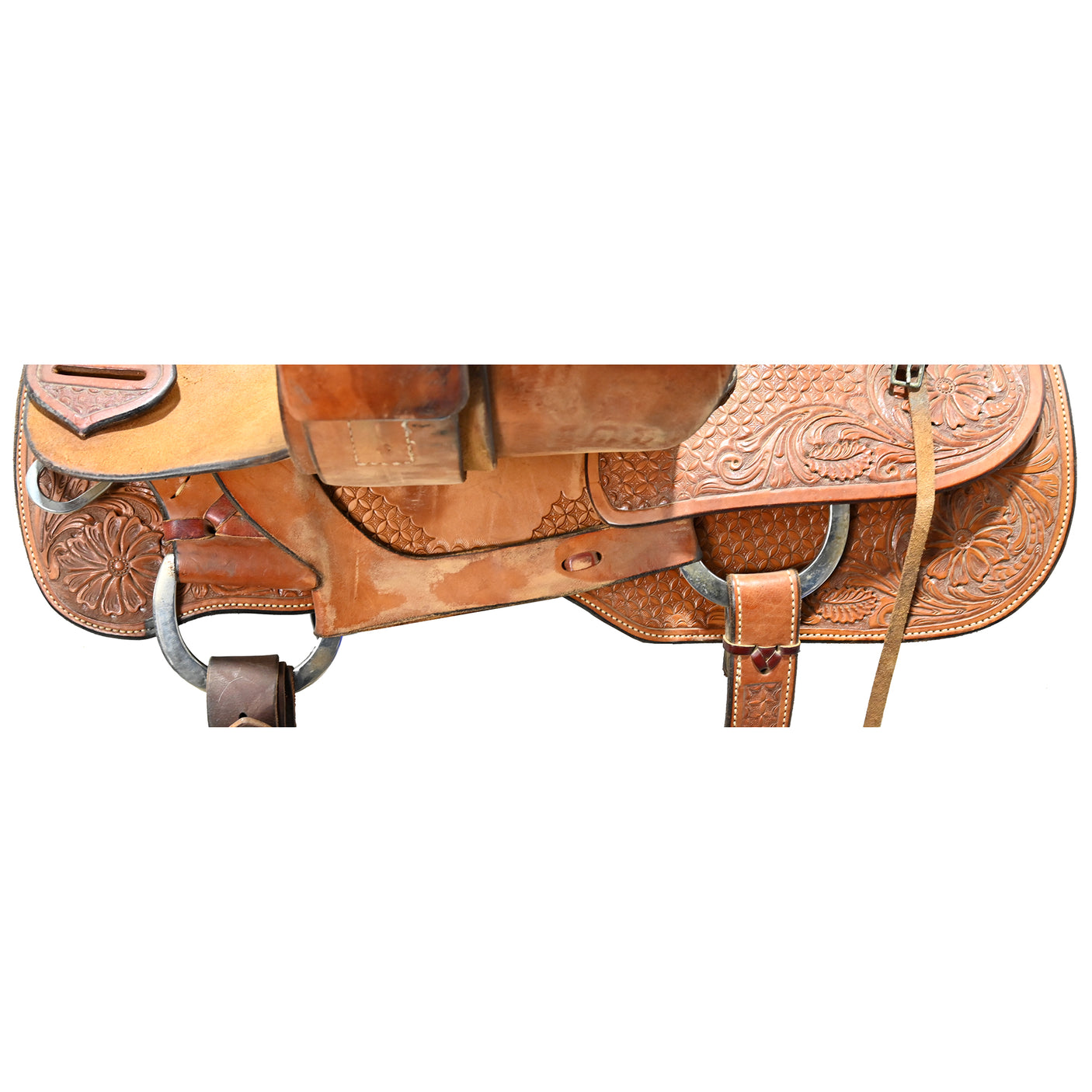 SOLD! Used 14" Oxbow Calf Roping Saddle