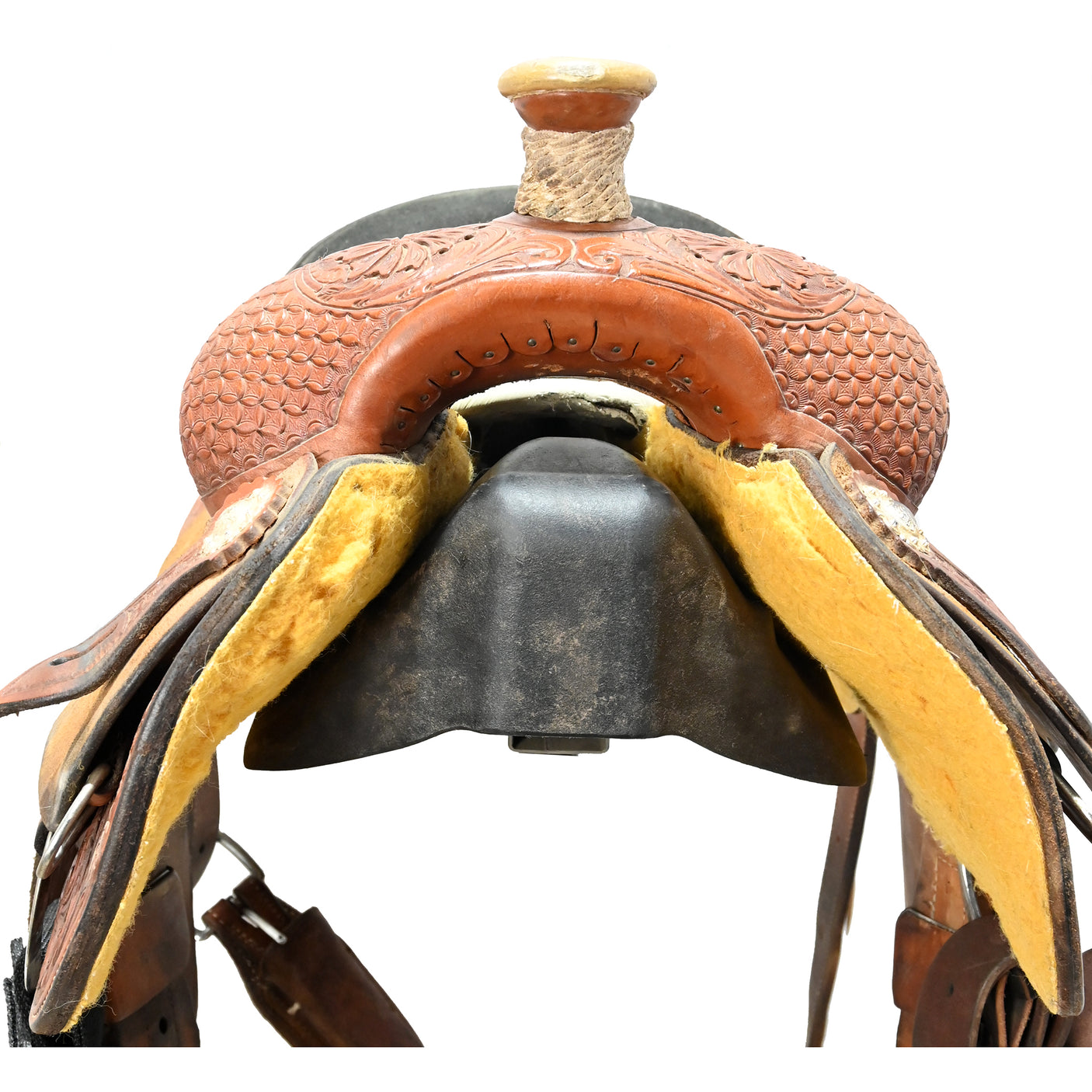 SOLD! Used 14" Oxbow Calf Roping Saddle