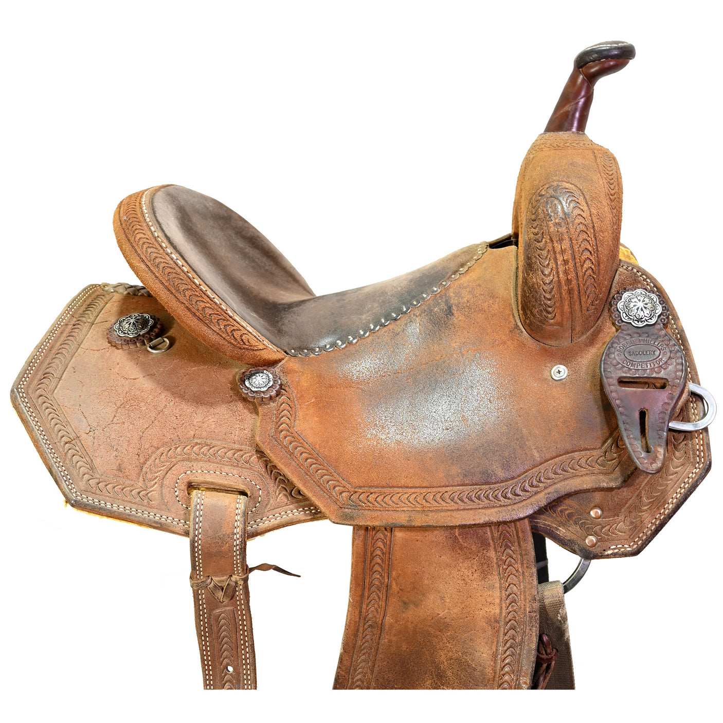 SOLD! Used 13.5" Robbie Phillips Barrel Racing Saddle